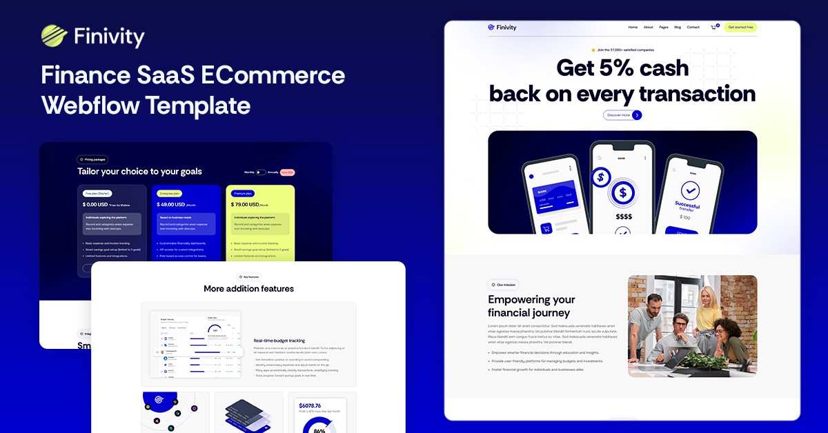 Technology Website Webflow Template