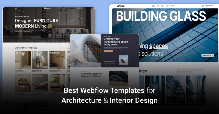 Architecture & Interior Design Webflow Template